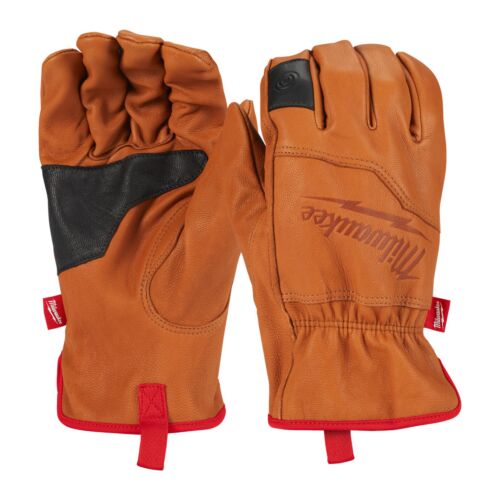Leather Gloves - 8/M - 1pc - Leren Handschoenen