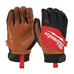Hybrid Leather Gloves - 9/L - 1pc - Hybrid lederen werkhandschoenen