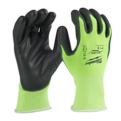 Hi-Vis Cut A Gloves - 7/S - 1pc - Hi-vis Cut A Handschoenen