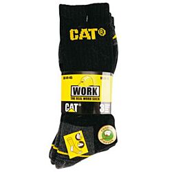 Cat workwear sokken 3 paar per bundel 41-45