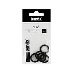 BONFIX NBR-ring 16 mm (22 x 16 x 2 mm)