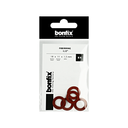 BONFIX Fiberring 1/2" (18 x 11 x 1,5 mm) Zak van 5 stuks