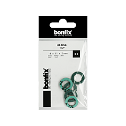 BONFIX HD-ring 1/2" (18 x 11 x 2mm) Zak van 5 stuks 