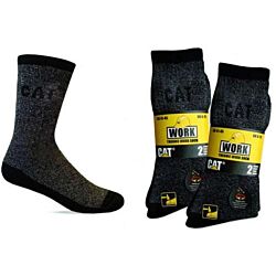 Cat THERMO workwear sokken 2 paar per bundel maat 46-50